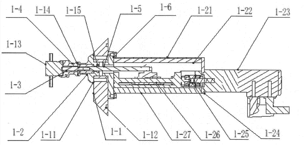 Filling system adopting time pressure method