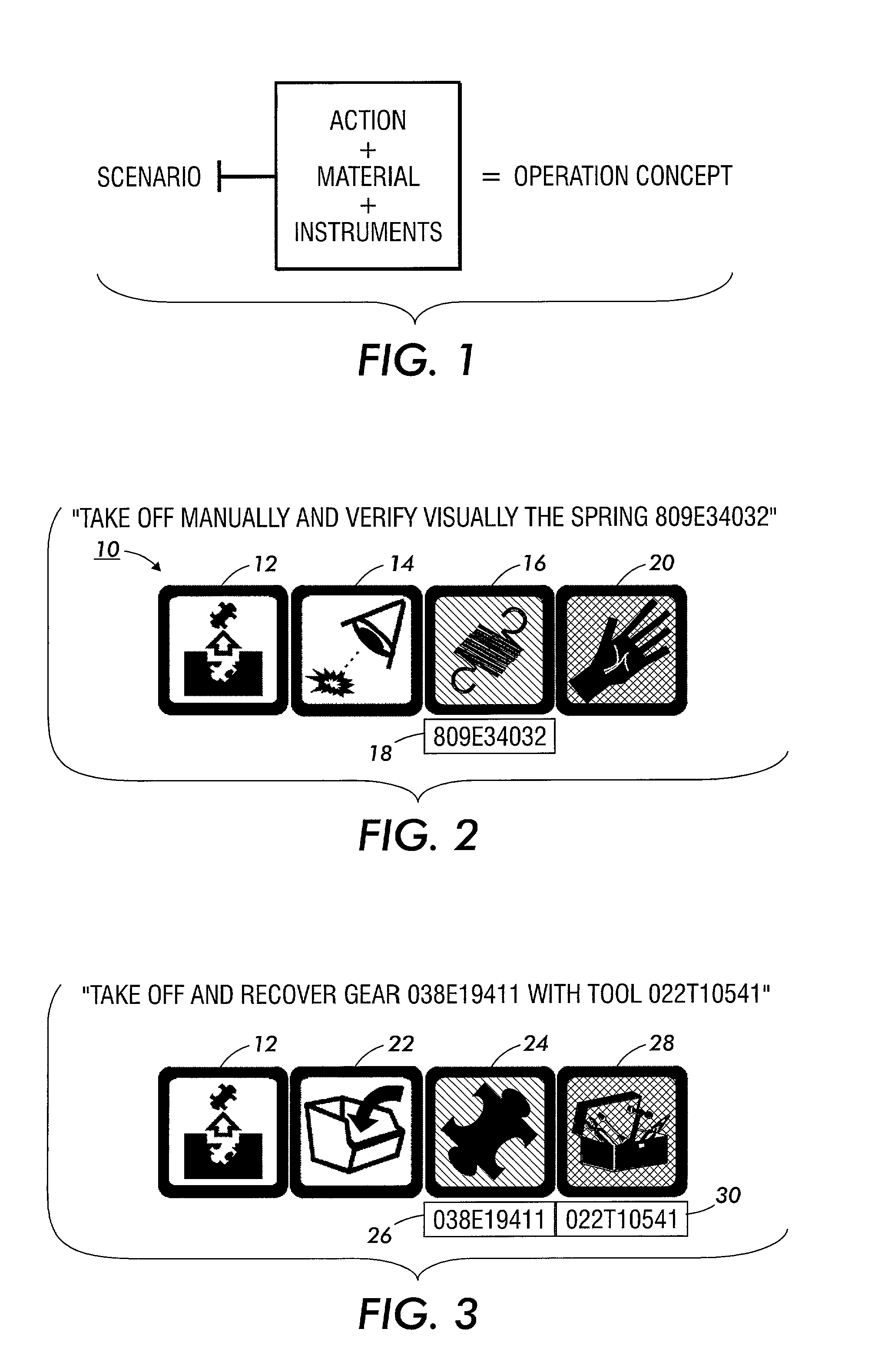 Instruction generating system and process via symbolic representations