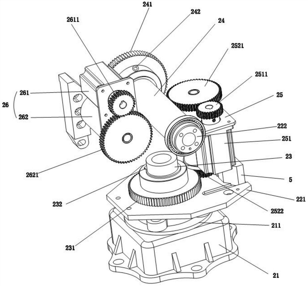 Laser reverse attack device