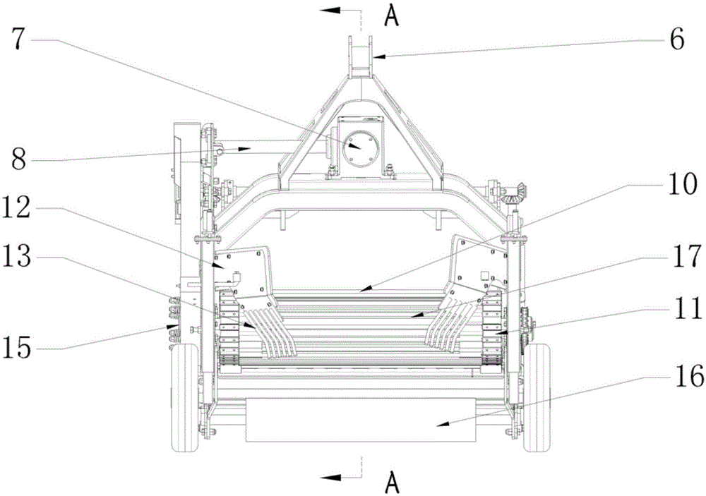 Harvester for rhizomatic crops