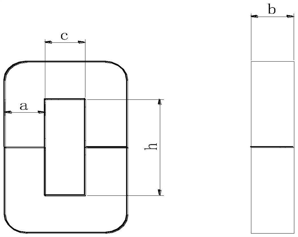 Conversion method of single-phase transformers with different structural iron core models