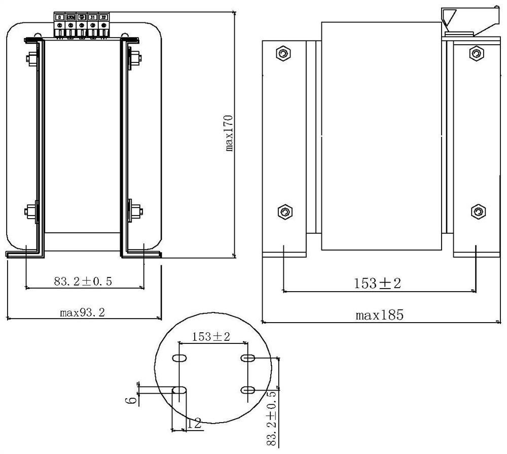 Conversion method of single-phase transformers with different structural iron core models