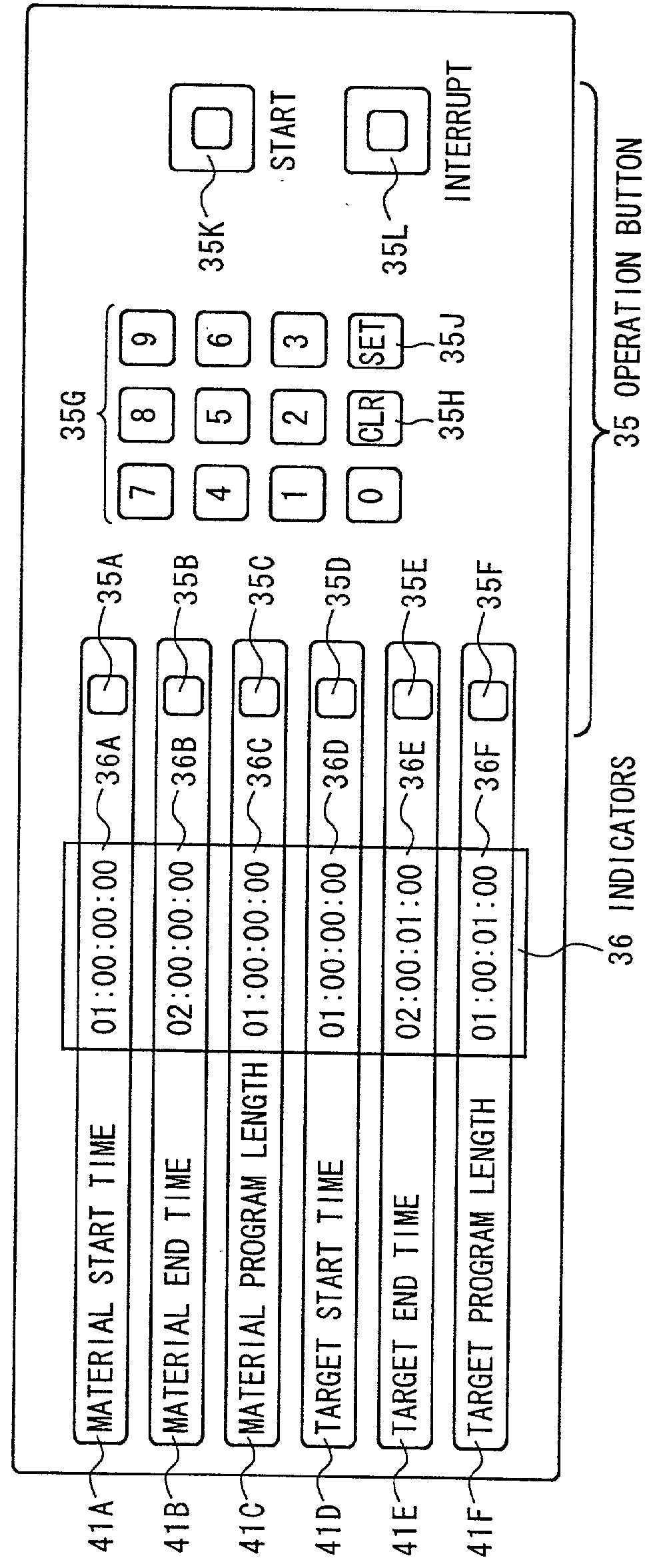 Program length extending or shortening device and method, and program length adjusting system