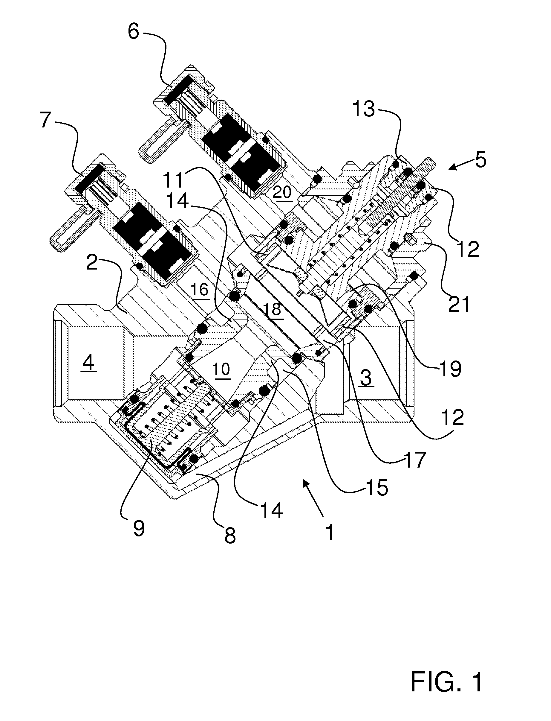 Regulation valve