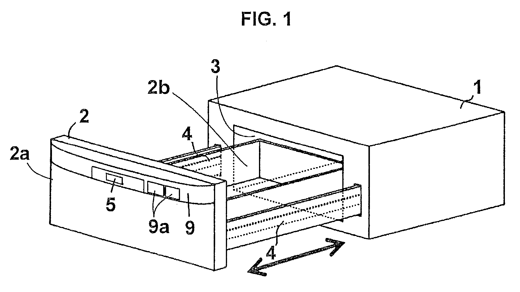 Drawer type cooking device