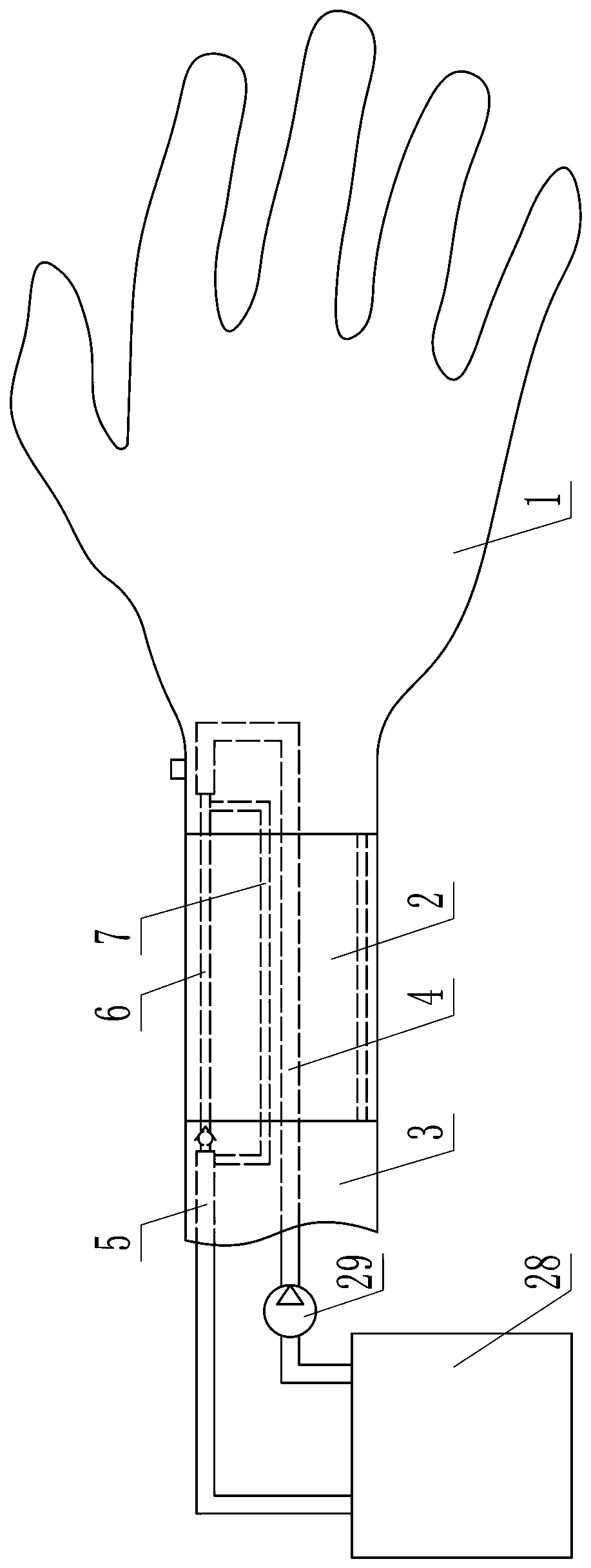 Intravenous injection simulated teaching device