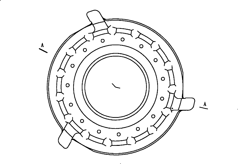 The production process of the casting of the pressure plate of the car clutch