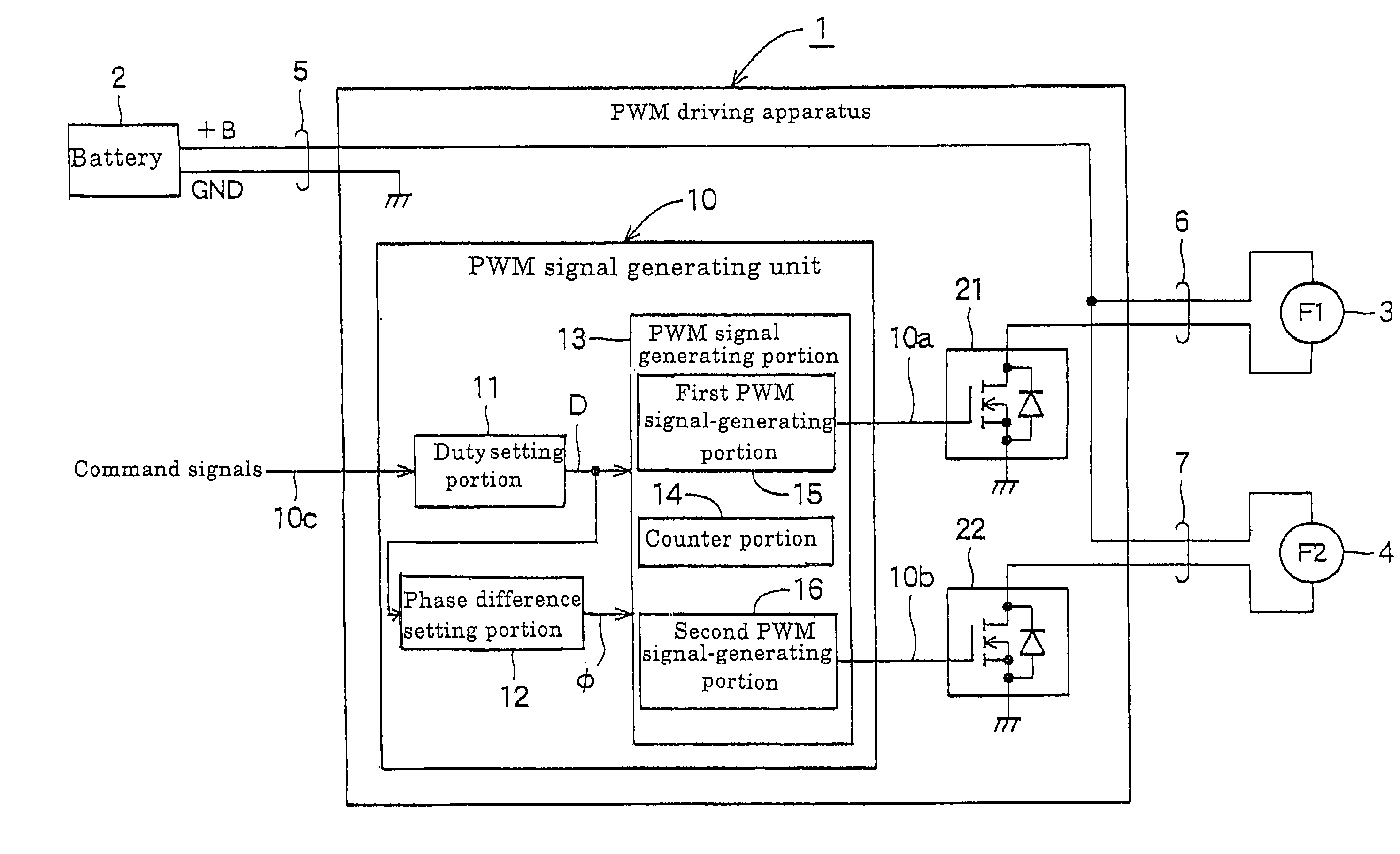 PWM driving apparatus