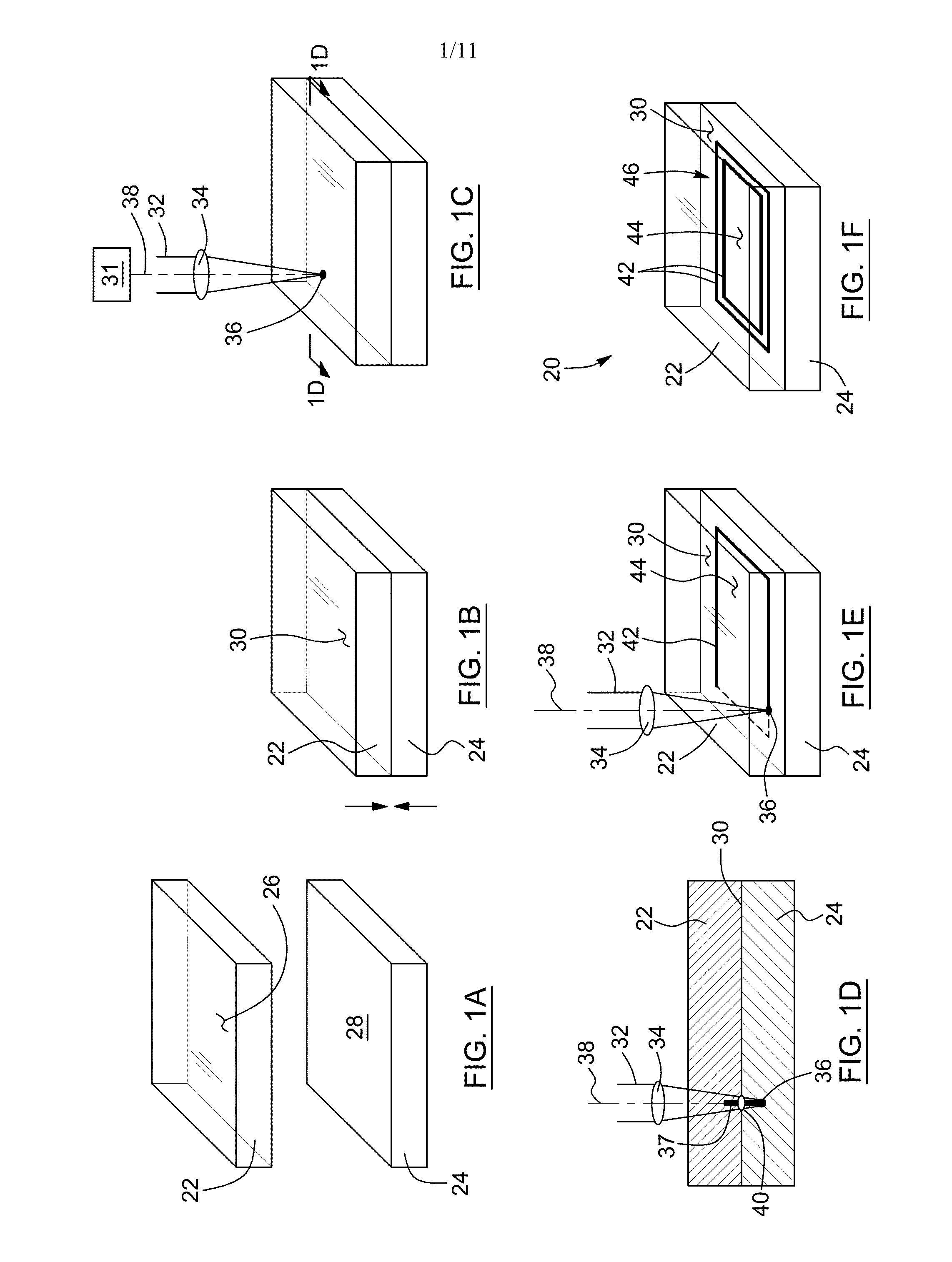 Laser reinforced direct bonding of optical components