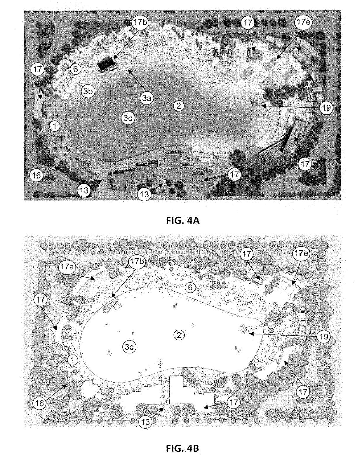 Publicly accessible urban beach entertainment complex with a centerpiece man-made tropical-style lagoon and method for providing efficient utilization of limited use land