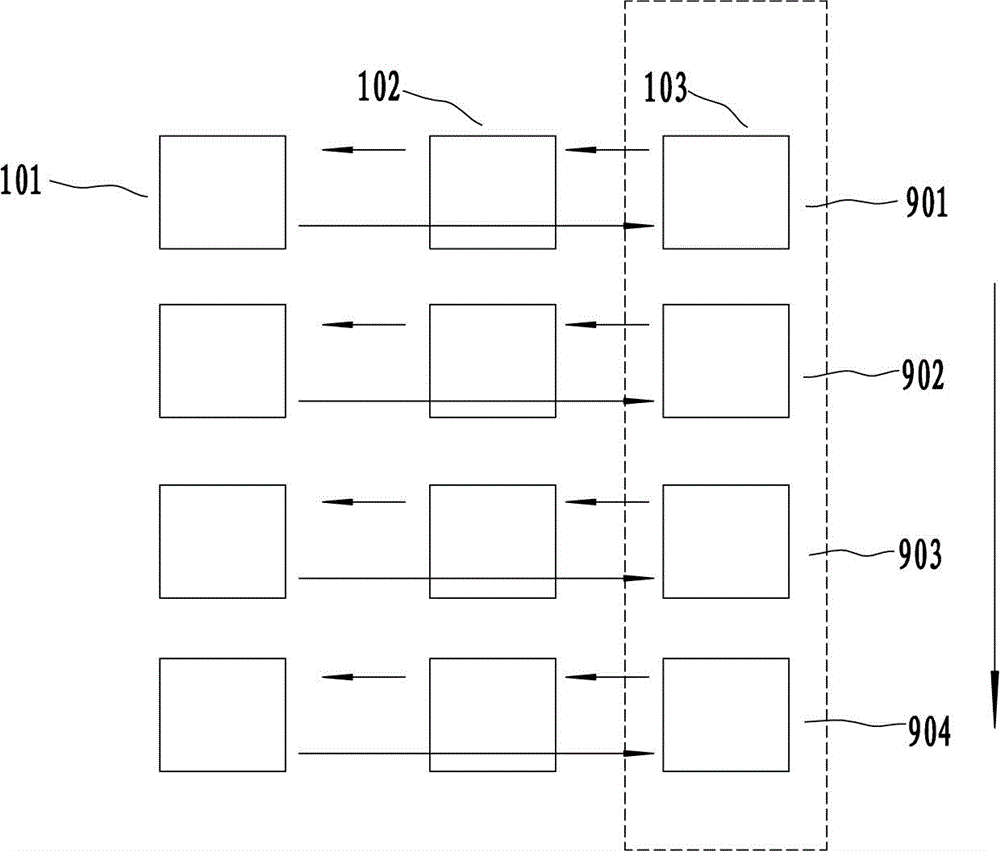 Ceramic laser material distribution method and ceramic laser printing material distribution device