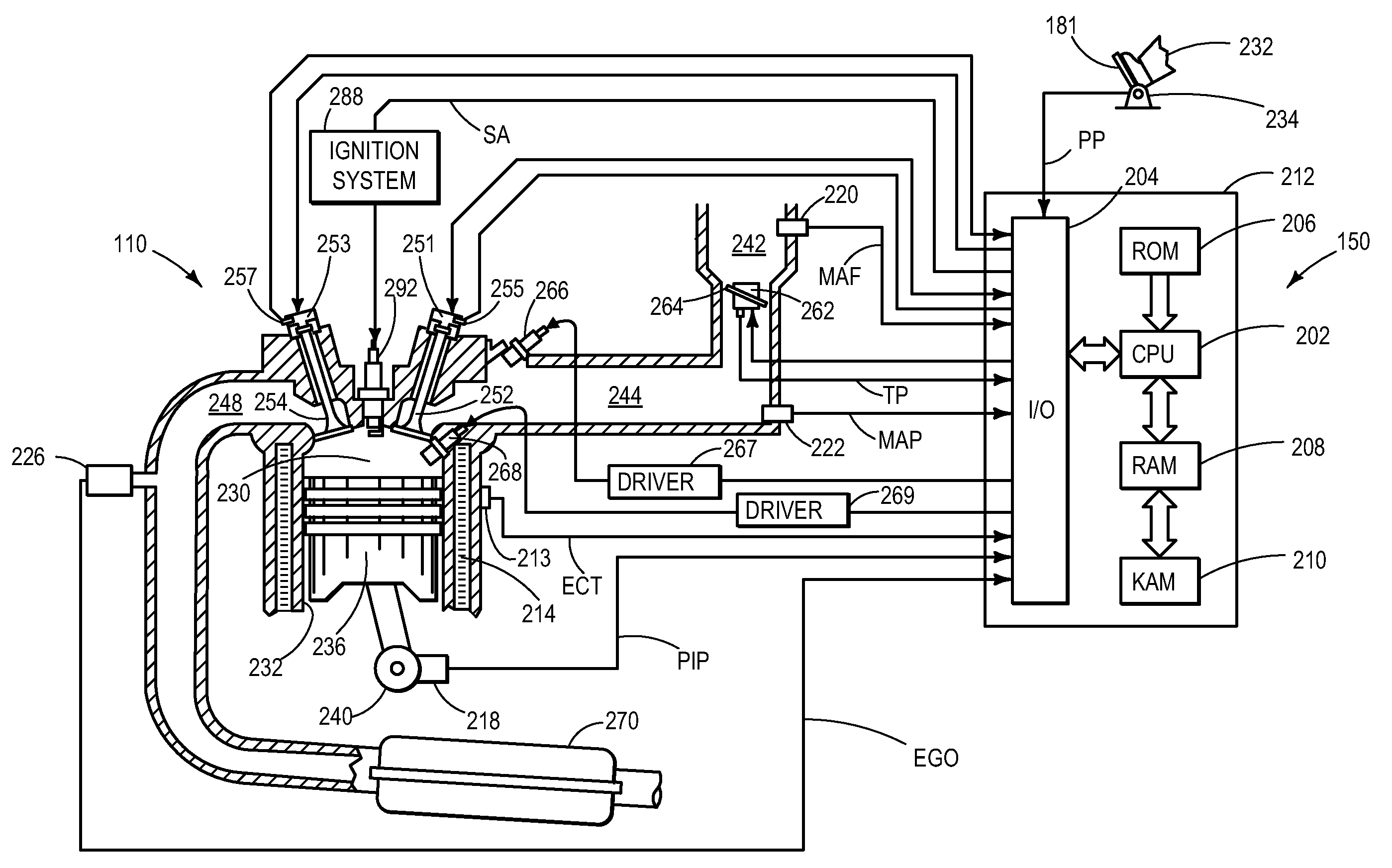 Hybrid Vehicle Propulsion System Utilizing Knock Suppression