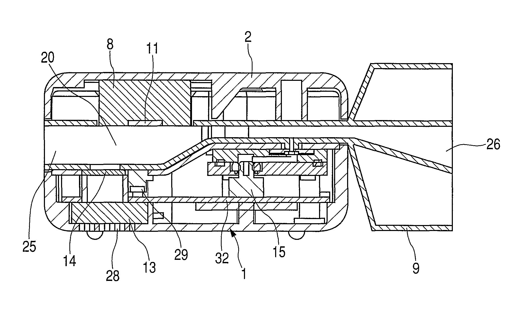 Liquid formulation ejection device