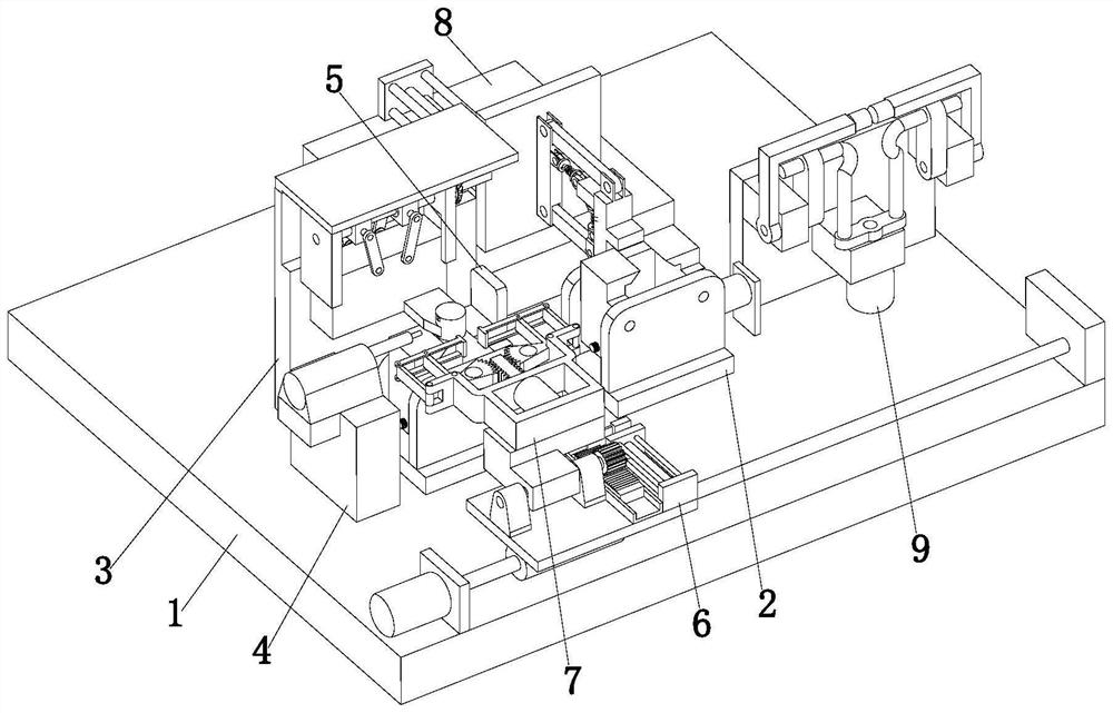 Detection device of special clamping forceps for endoscope