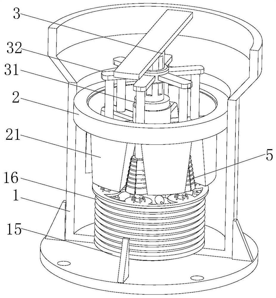 Cutting fluid separation equipment for numerical control machine tool