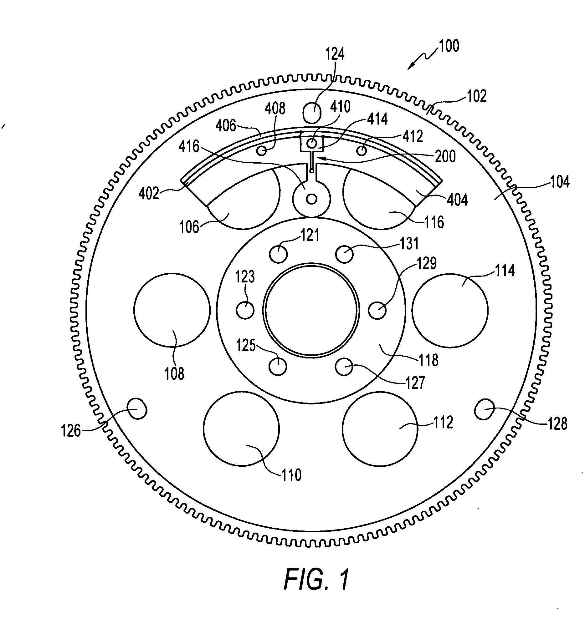 Out-of-plain strain elimination acoustic wave torque sensor