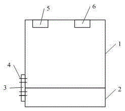 Anti-theft power distribution device for lithium battery processing