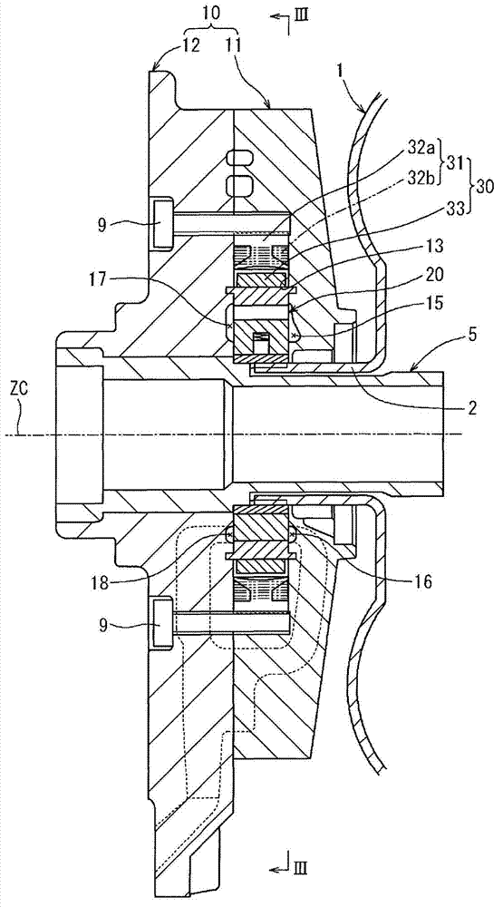 Oil pump device