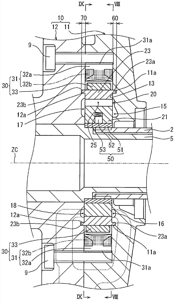 Oil pump device