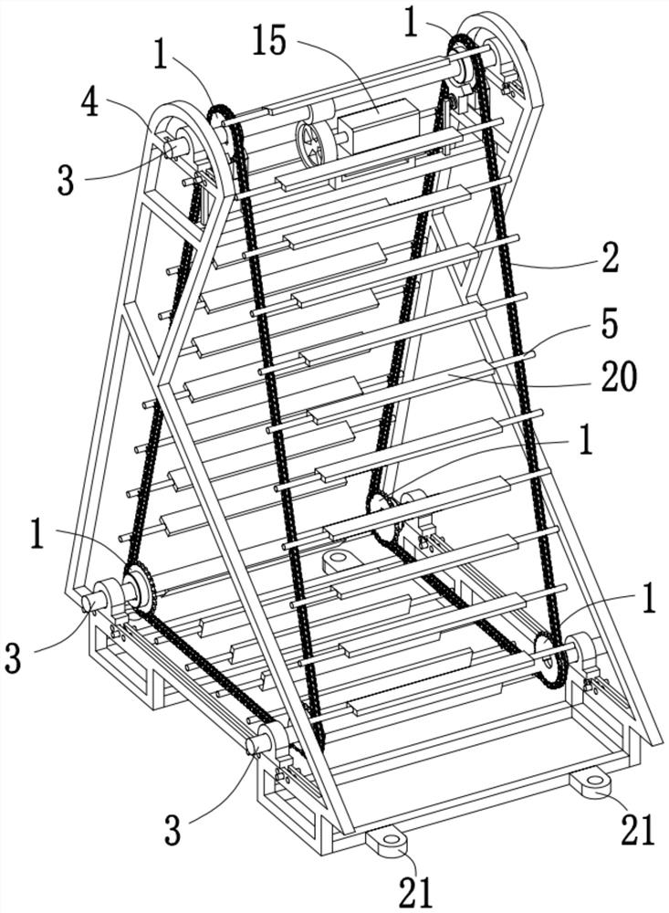 Bodybuilding ladder stand