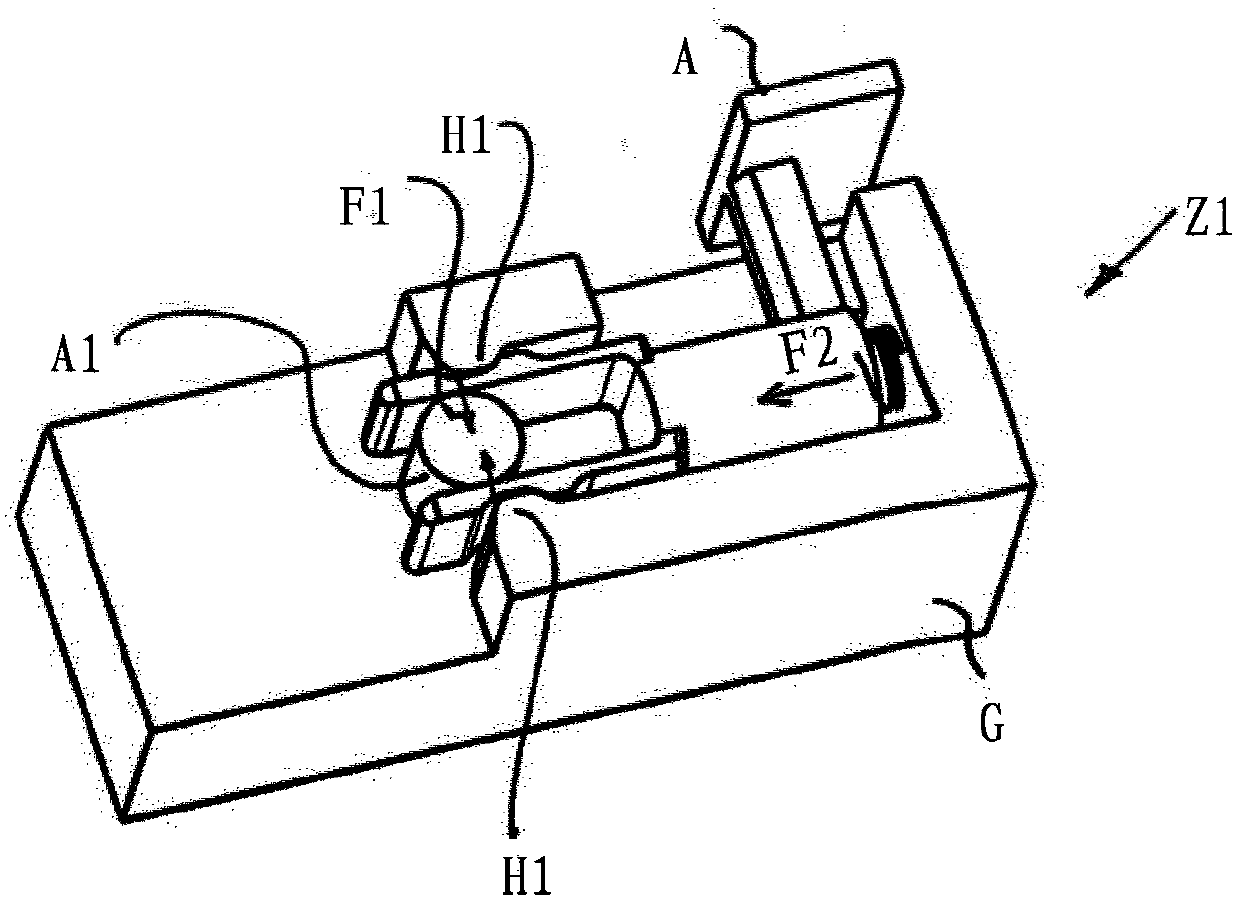 Device for thermally triggering, separating, and/or signaling the state of a surge protector