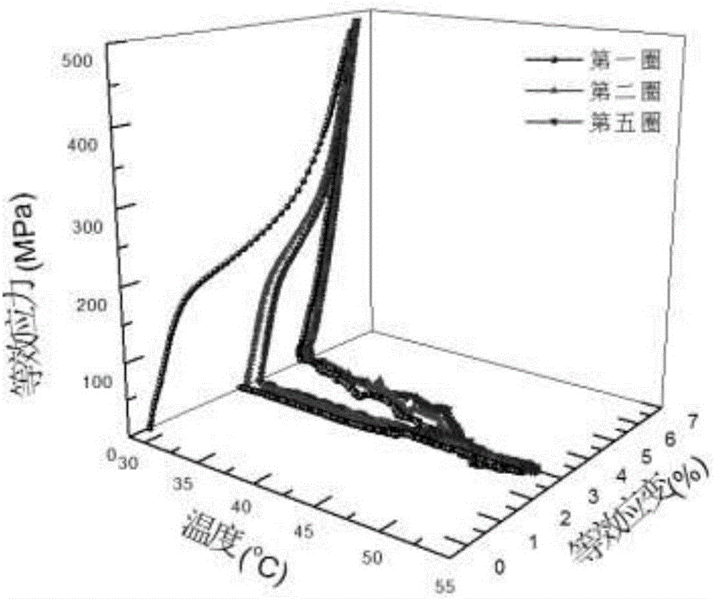 Shape-memory alloy thermal-mechanical coupled multiaxial cyclic deformation experimental device