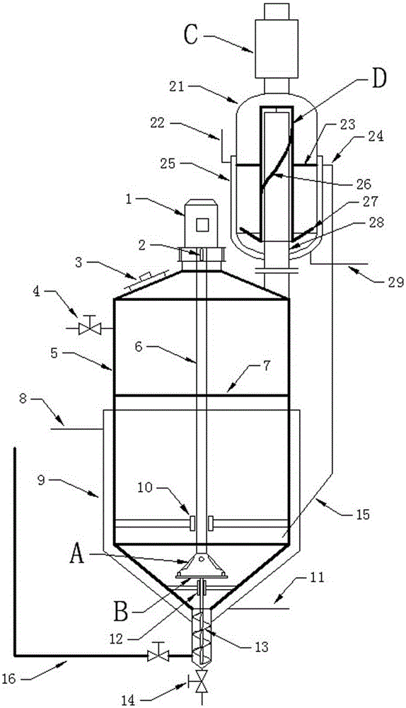 Efficient fermentation device for full-aroma kiwi fruit wine