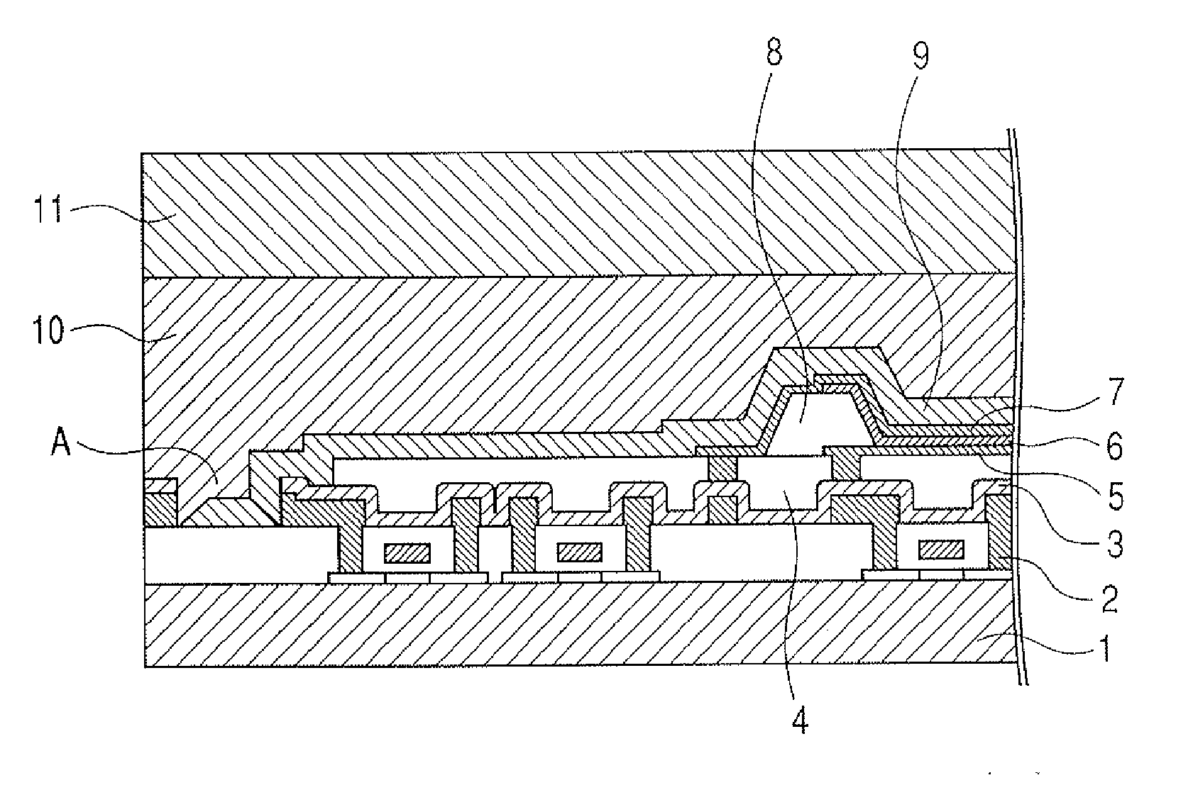 Organic light emitting apparatus and method of producing the same