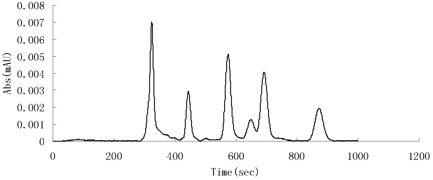 Preparing method of capillary tube chromatographic columns