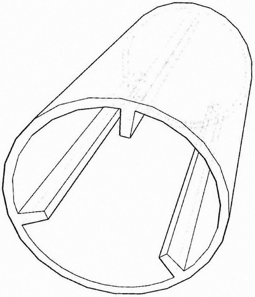 Novel bamboo-steel-building waste combined component and manufacturing method