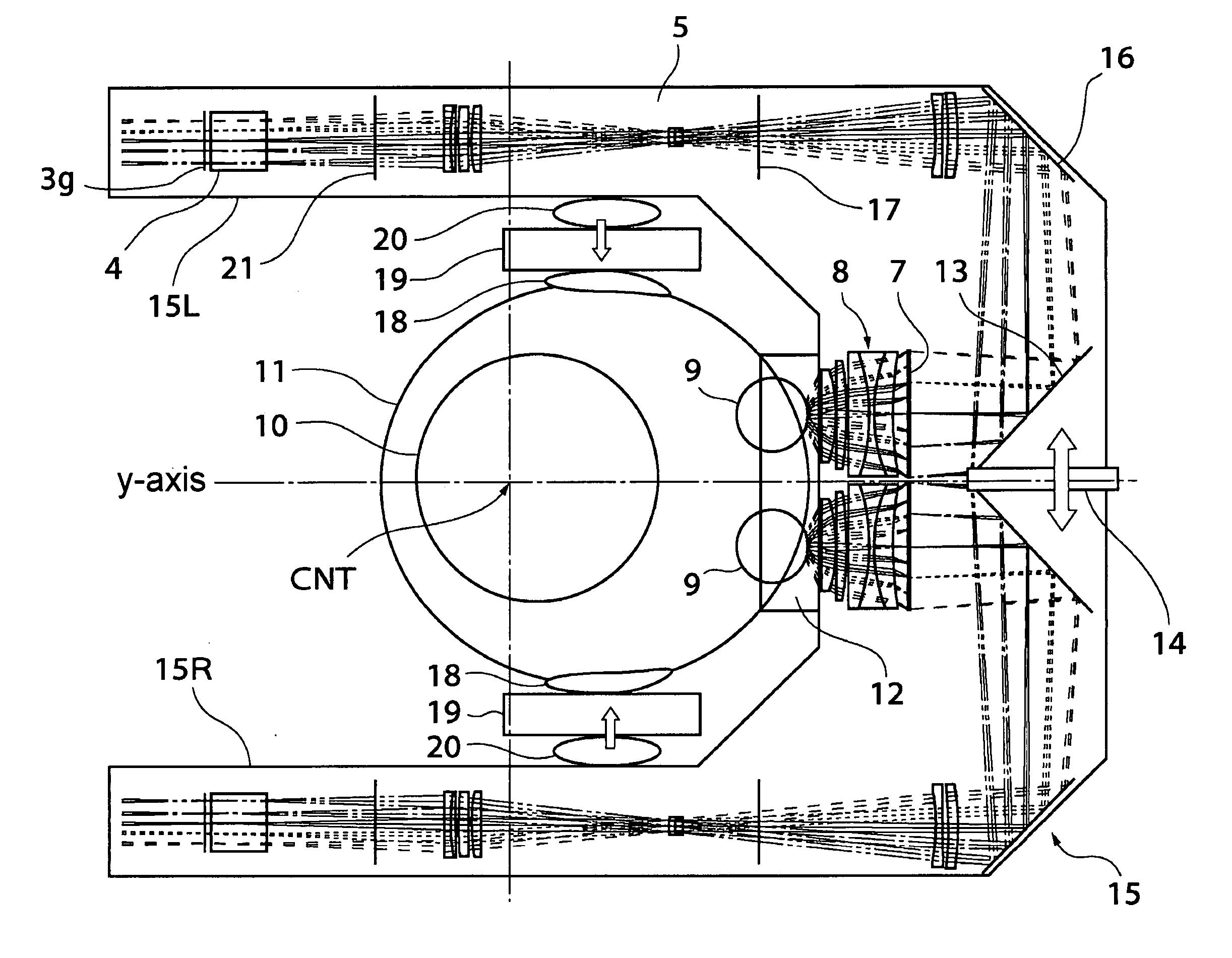 Image display device and simulation device