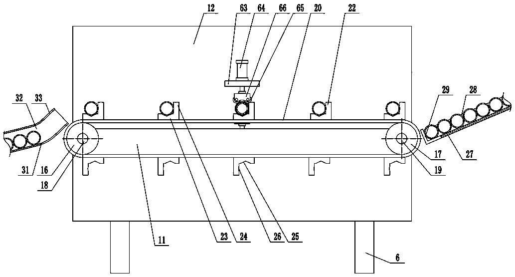 Inner wall groove broacher for plastic pipe