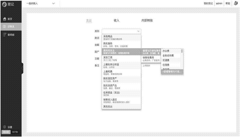 Financial accounting system