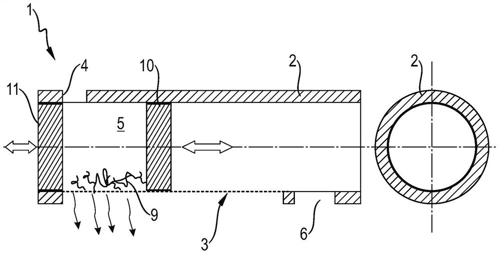 System for filtering liquid, water-conducting household appliance, method for filtering liquid