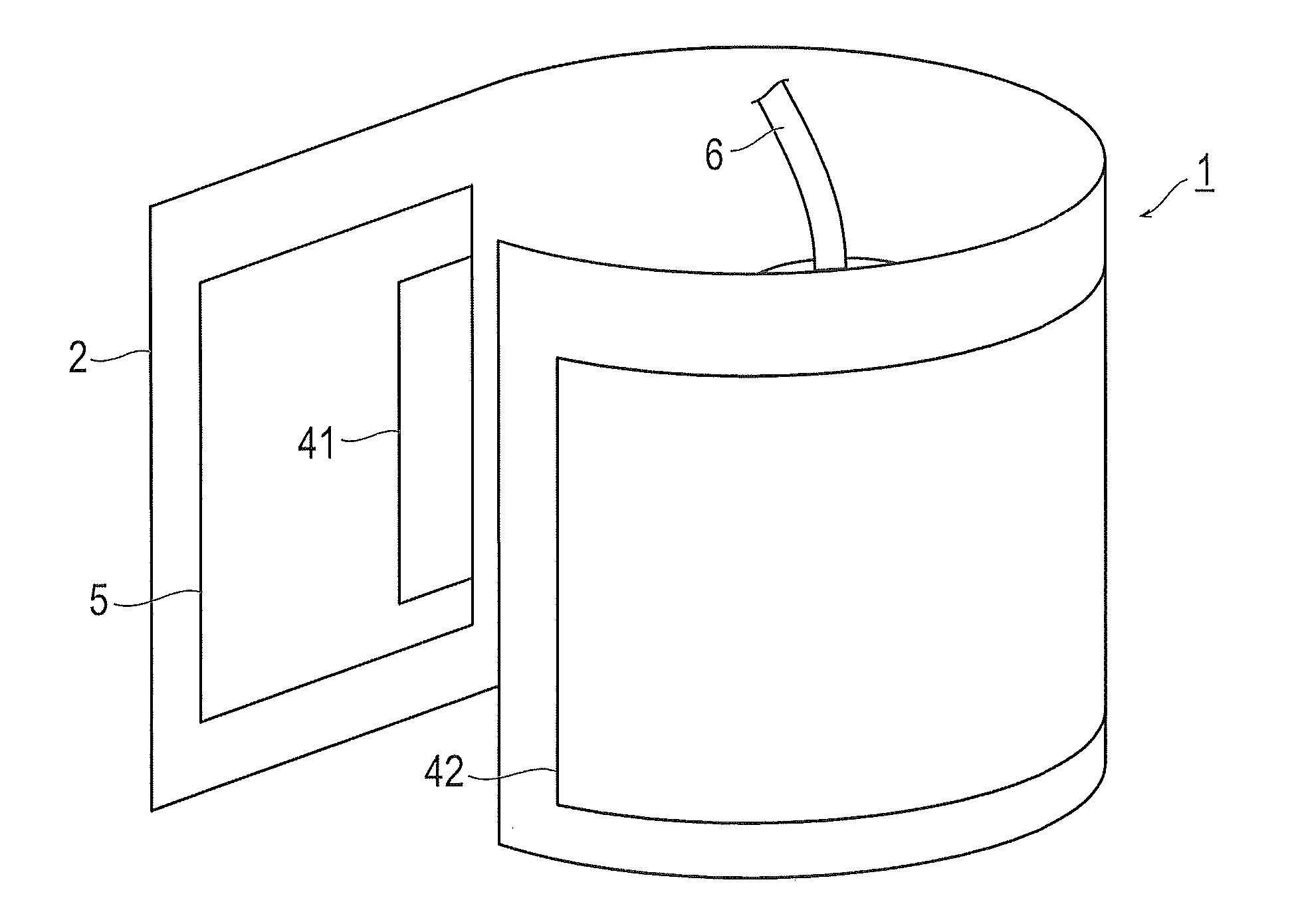 Blood pressure measuring cuff