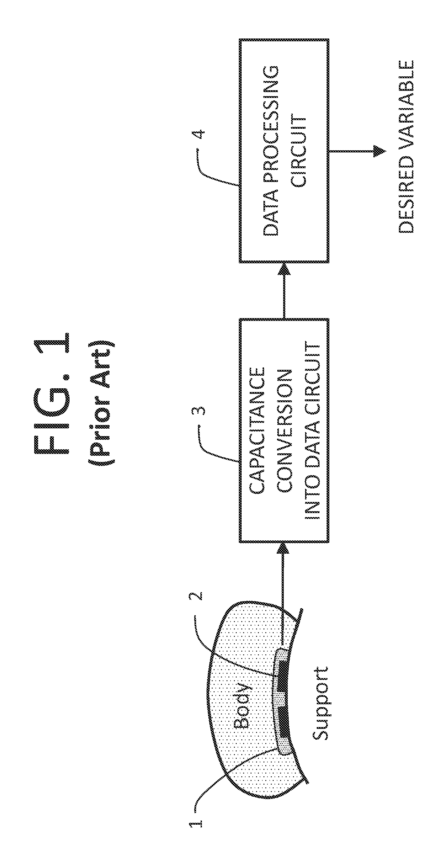 Flexible capacitive pressure sensor and respiration monitor using the same