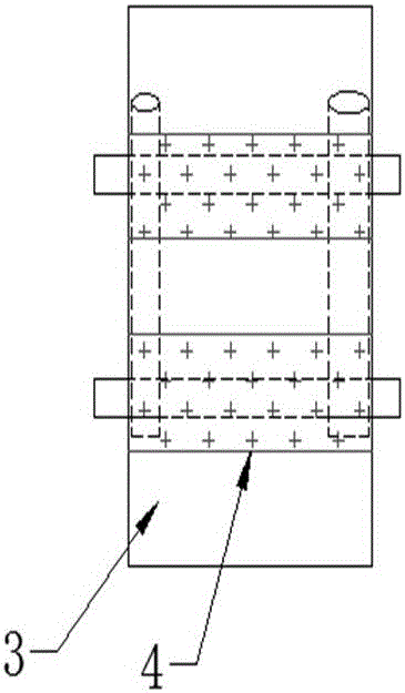 Disposable special mat for obstetric operation