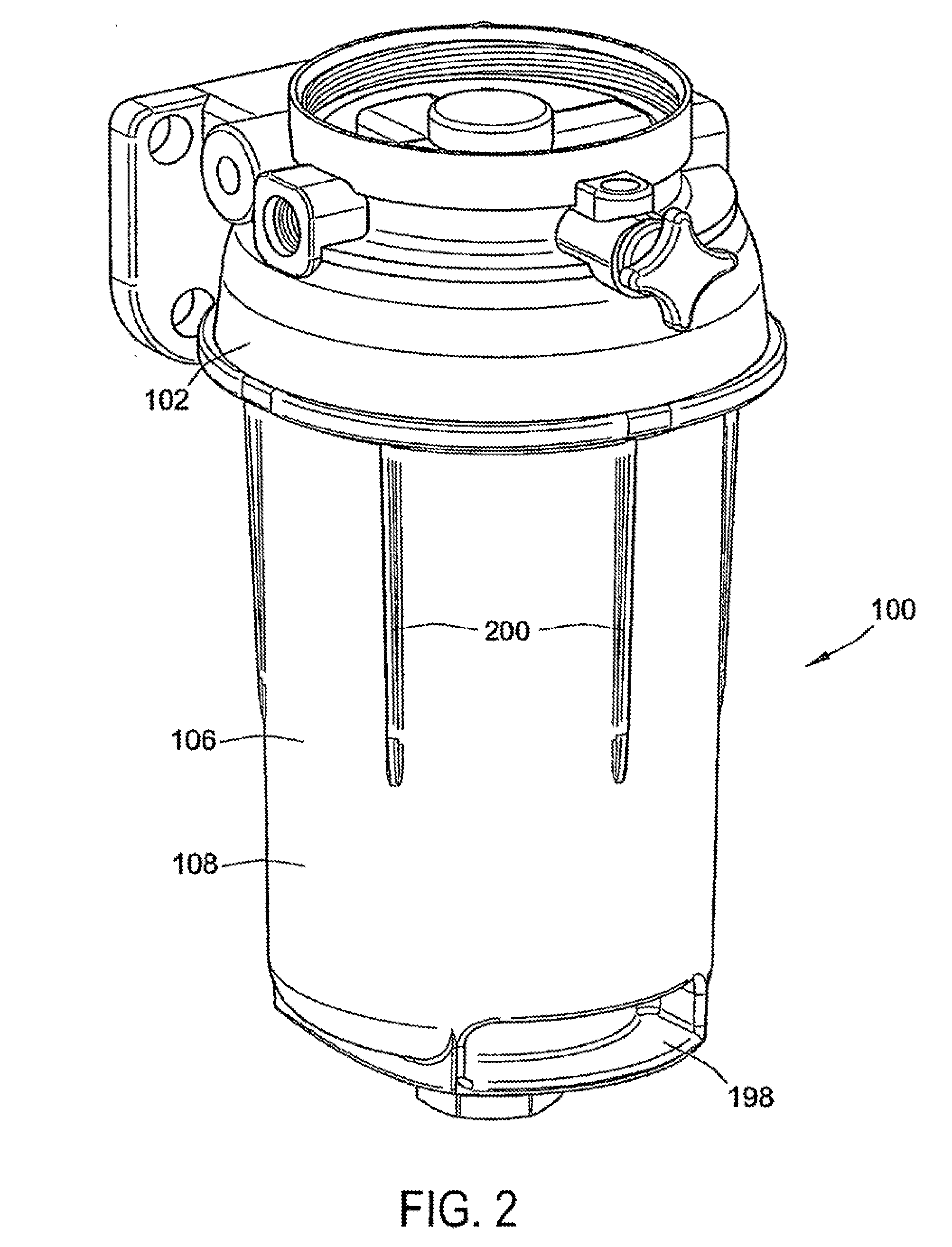 Filter Element And Filter Assembly Including Locking Mechanism