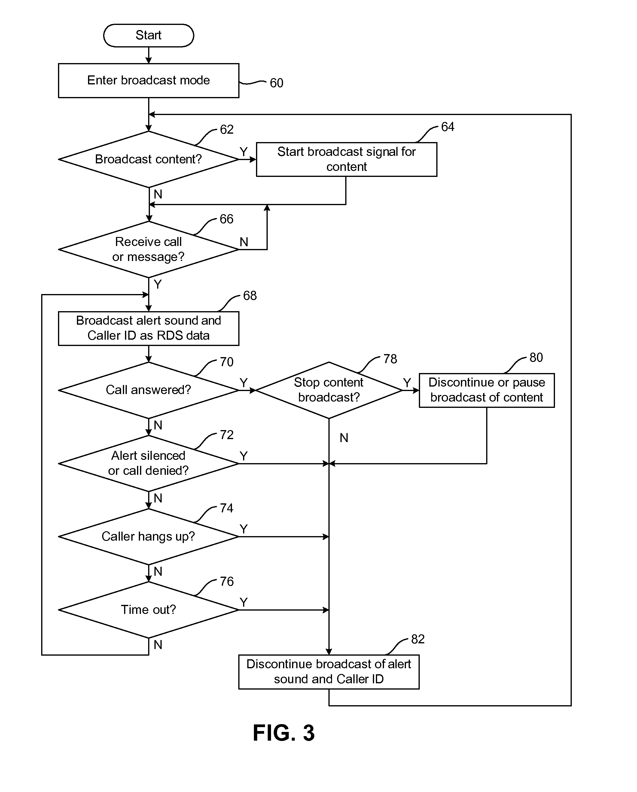 System and method for broadcasting an alert