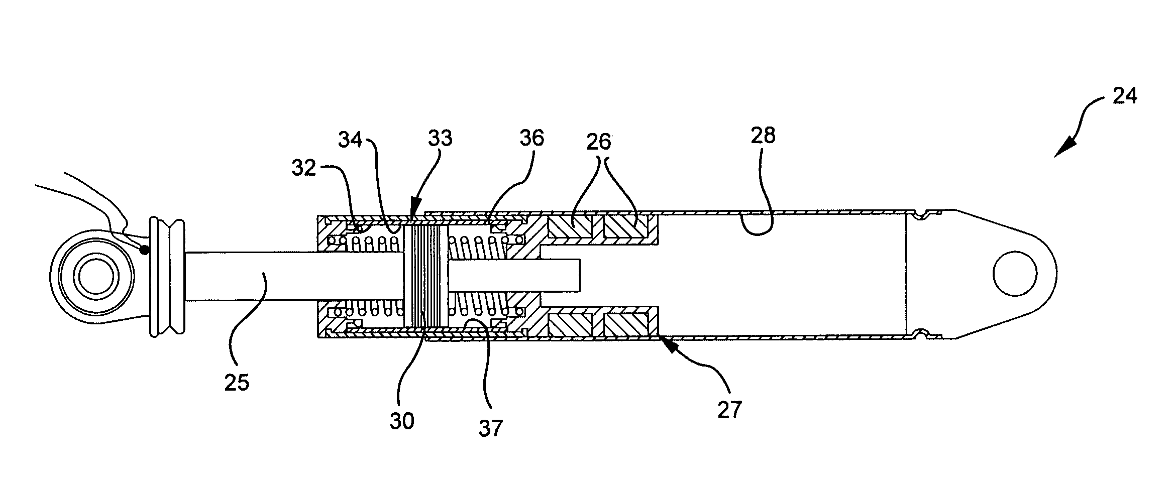 Rotating tub washer binary damper system