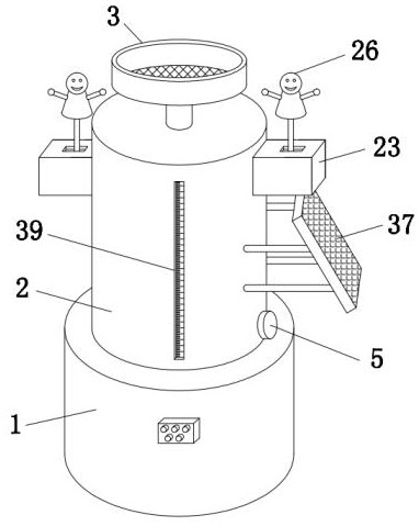 Portable rainfall measuring device for meteorological monitoring