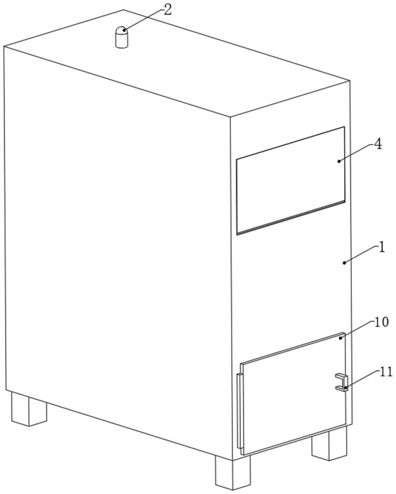 Multifunctional sound control intelligent household garbage can