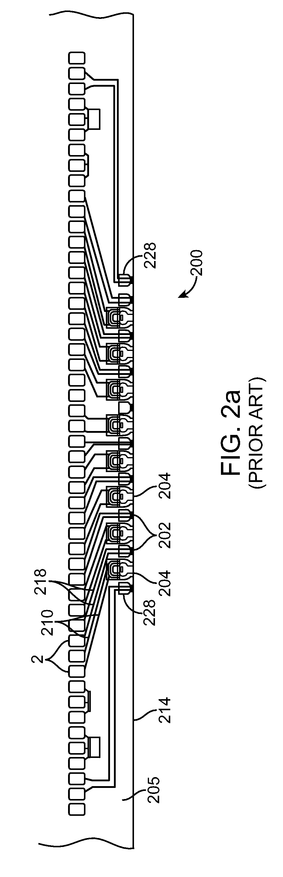 Tape recording head with multiple planes of transducer arrays