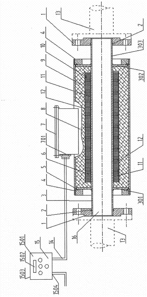 Electromagnetic paraffin-inhibiting viscosity reducer