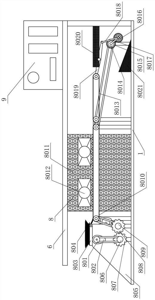 An intelligent chicken raising device for animal husbandry