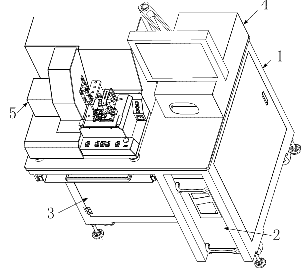 Testing machine for head stack assembly piezoceramic micro-drive displacement