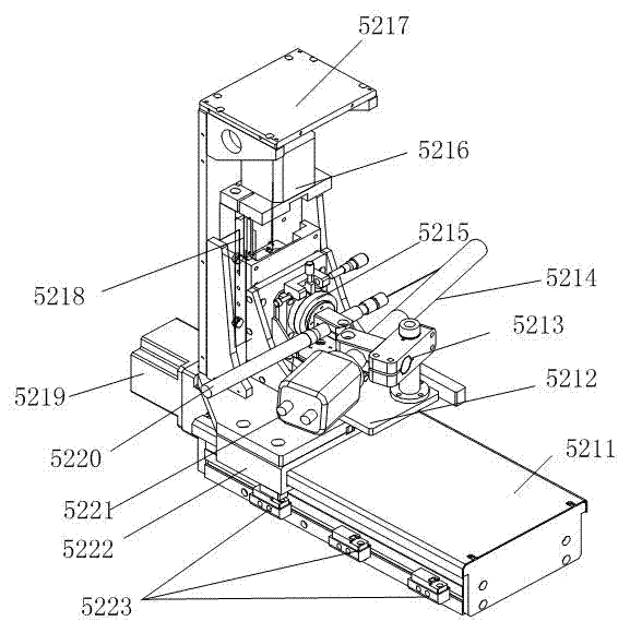 Testing machine for head stack assembly piezoceramic micro-drive displacement