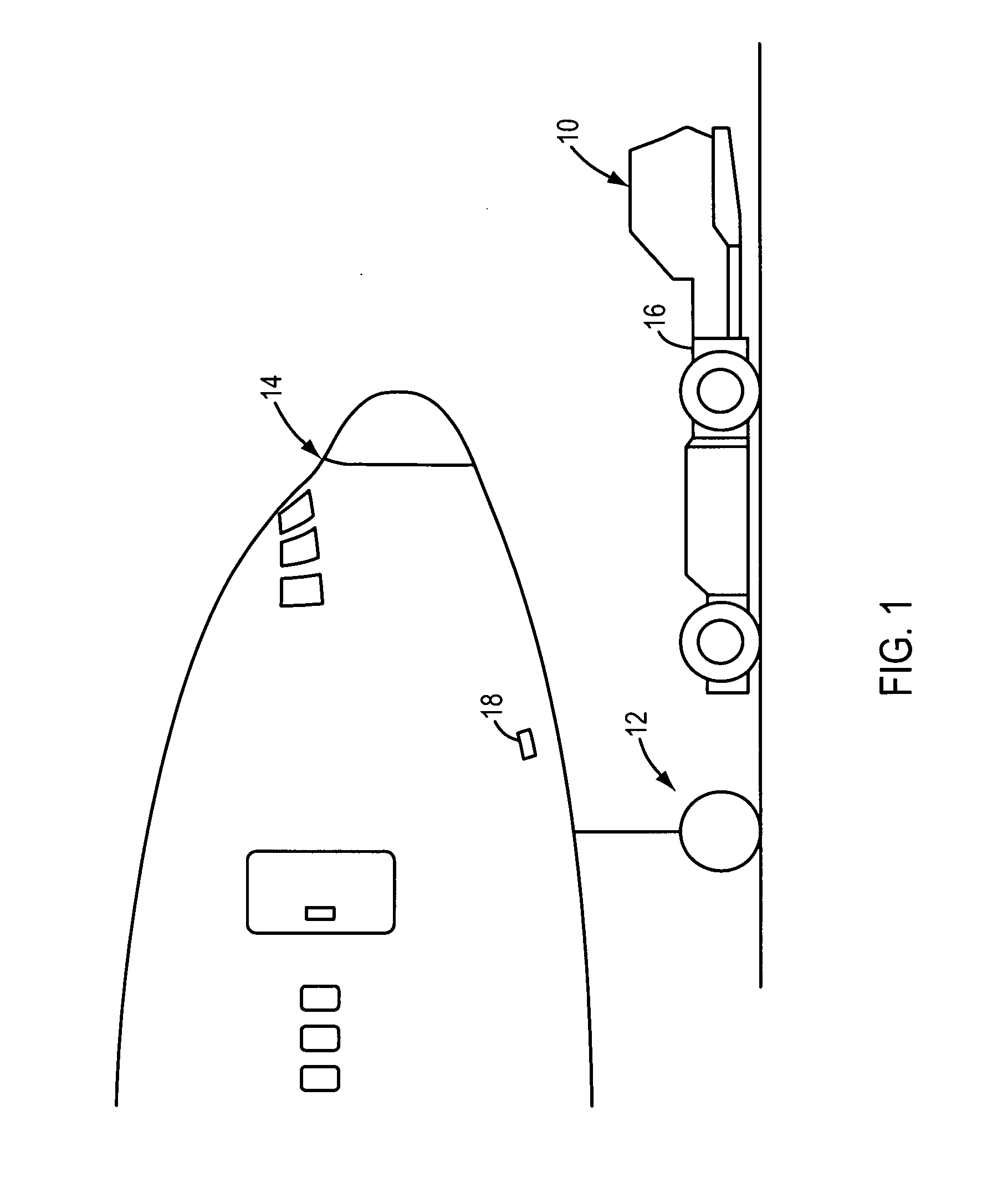 Aircraft GPU connection method and apparatus