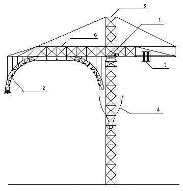 Rotary untwisting rack with double cable reels