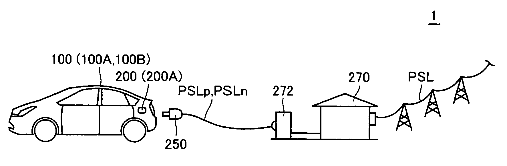 Vehicle capable of indicating a position of an electric power-receiving unit